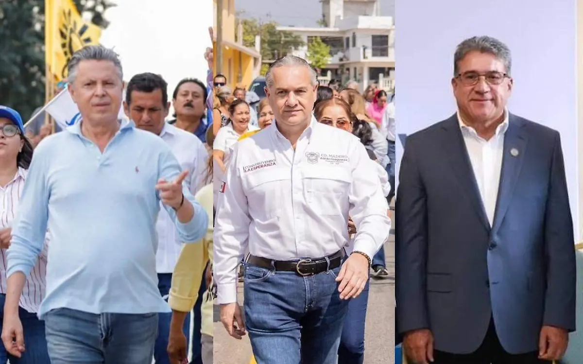 Alcaldes de Tampico, Ciudad Madero y Altamira pidieron licencia para participar en las elecciones 2024 Facebook